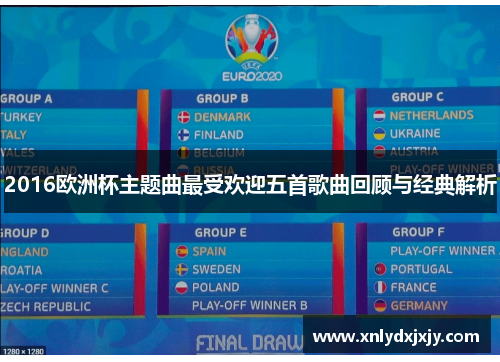 2016欧洲杯主题曲最受欢迎五首歌曲回顾与经典解析 2016欧洲杯主题曲最受欢迎五首歌曲回顾与经典解析