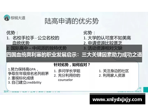 四国血统奥利塞的职业发展启示:三大关键因素助力成功之道 四国血统奥利塞的职业发展启示:三大关键因素助力成功之道